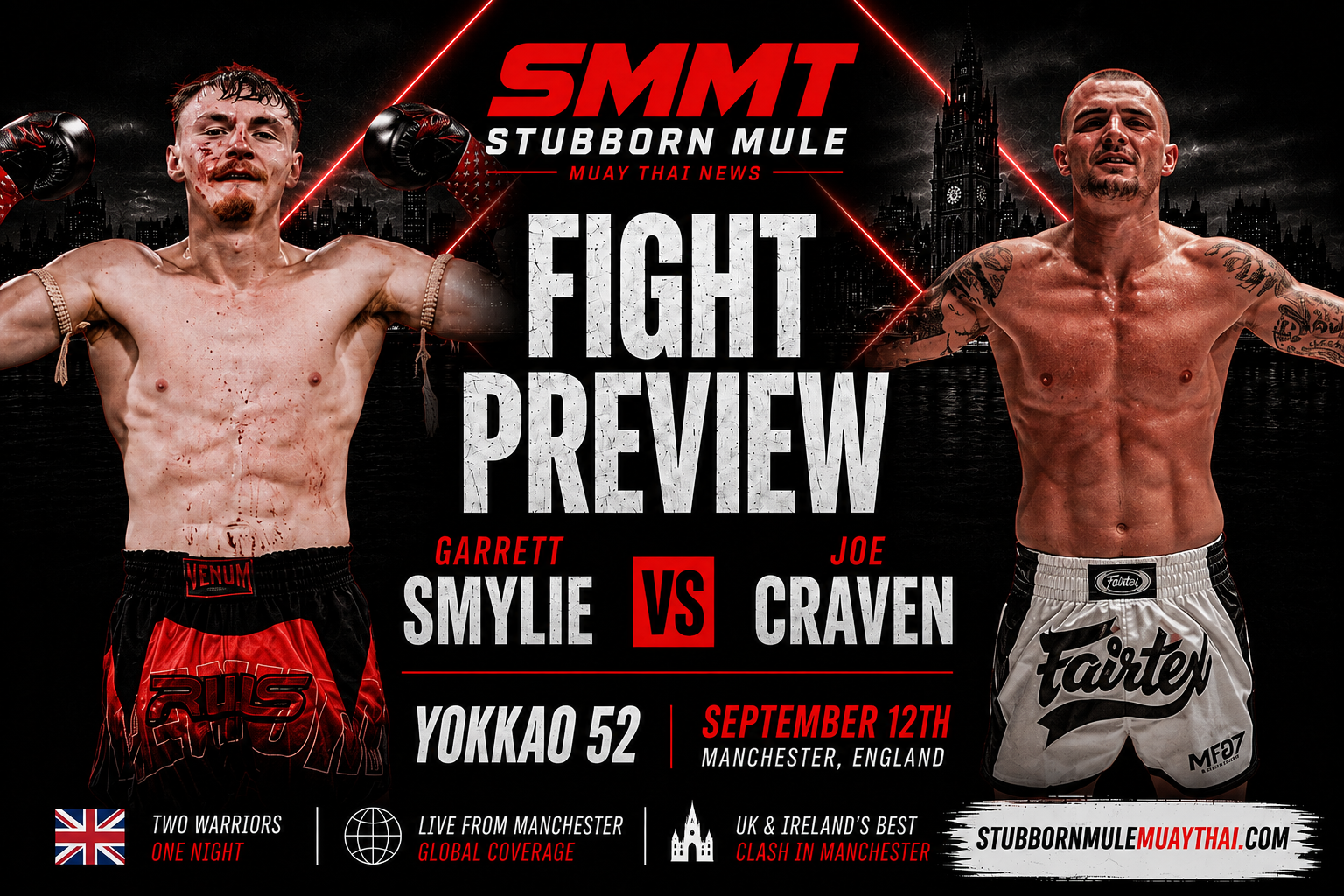 Fight Preview: Garrett Smylie vs Joe Craven