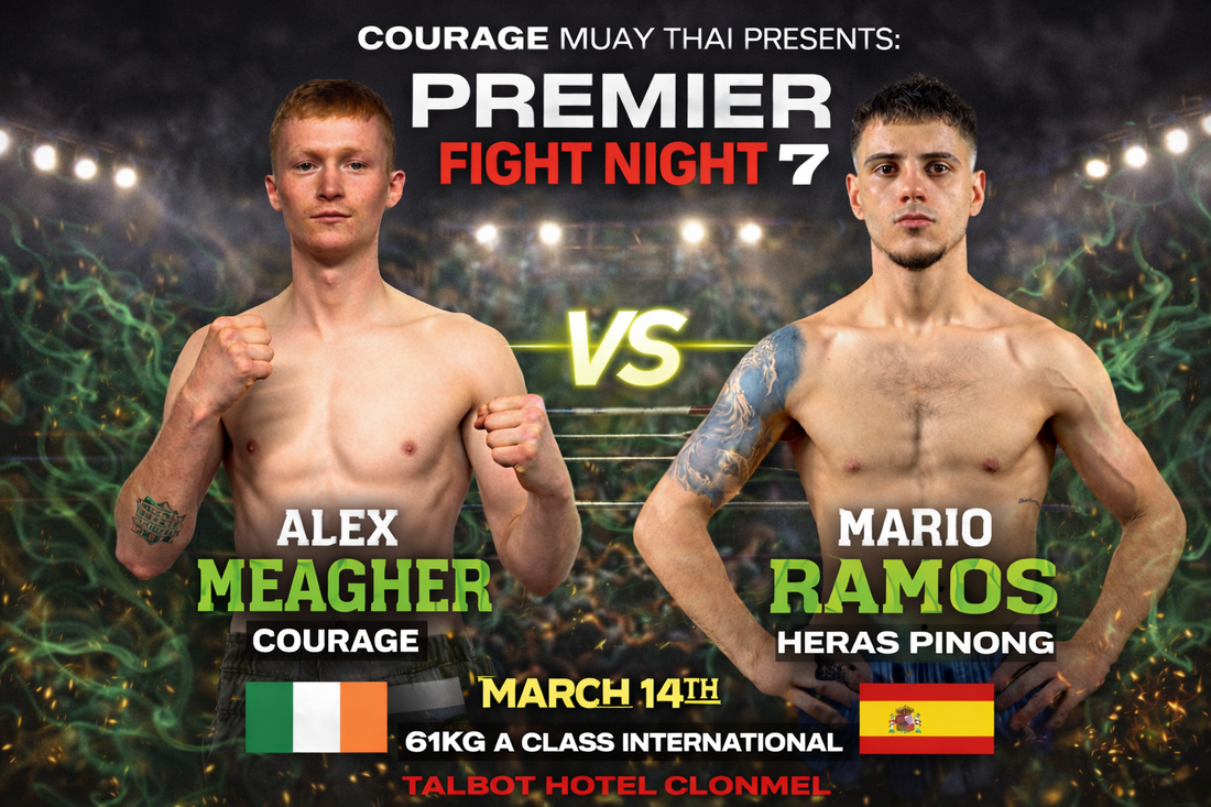Courage Muay Thai Premier Fight Night 7 March 14th