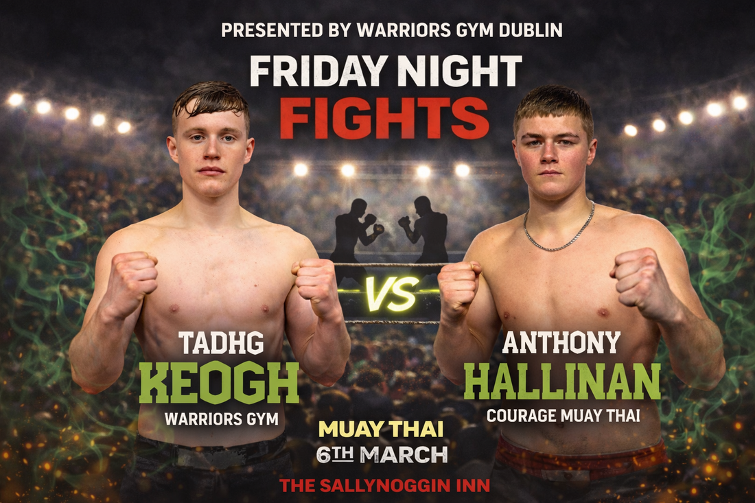 Warriors Gym Presents  Friday Night Fights March 6th