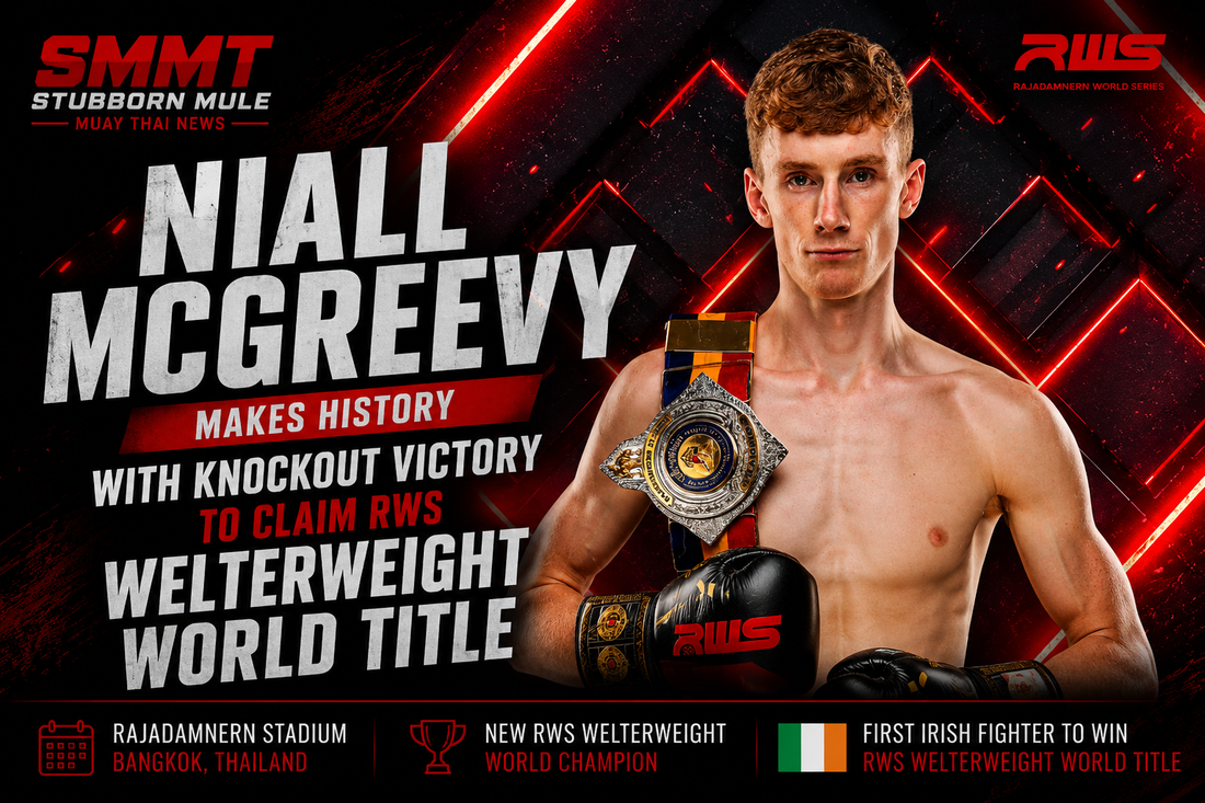 Niall McGreevy Makes History with Knockout Victory to Claim RWS Welterweight World Title