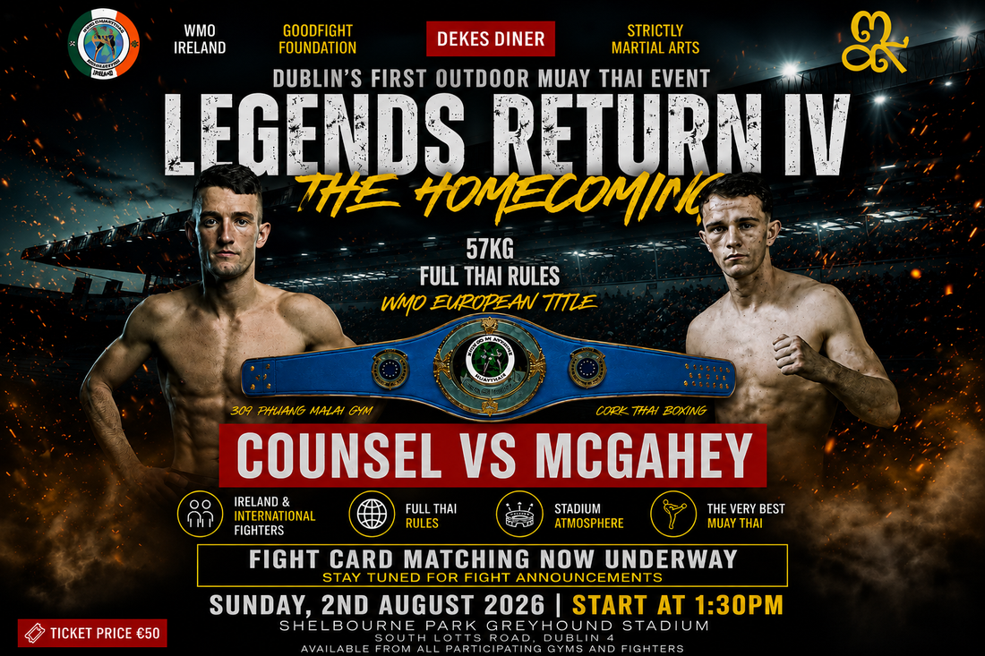 Legends Return IV: The Homecoming Comes to Dublin August 2nd