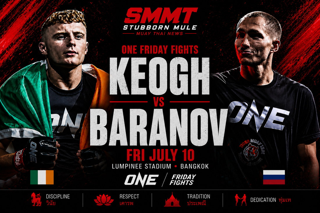 Tom Keogh Returns to ONE Friday Fights to Face Michael Baranov