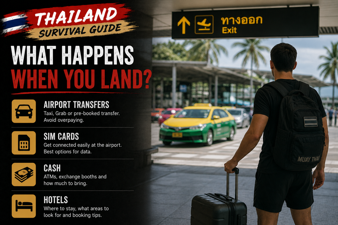 What Actually Happens When You Land? (Airport, SIM Cards, Cash & Getting to Your Hotel)
