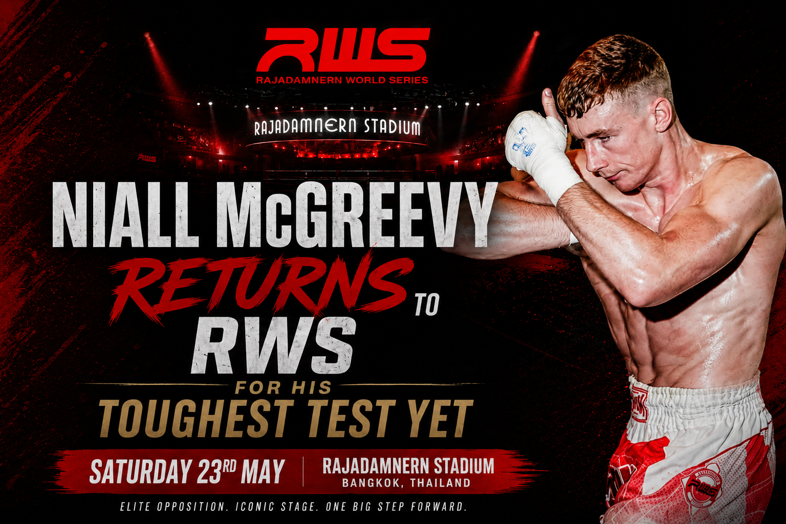 Niall McGreevy Returns to RWS for His Toughest Test Yet