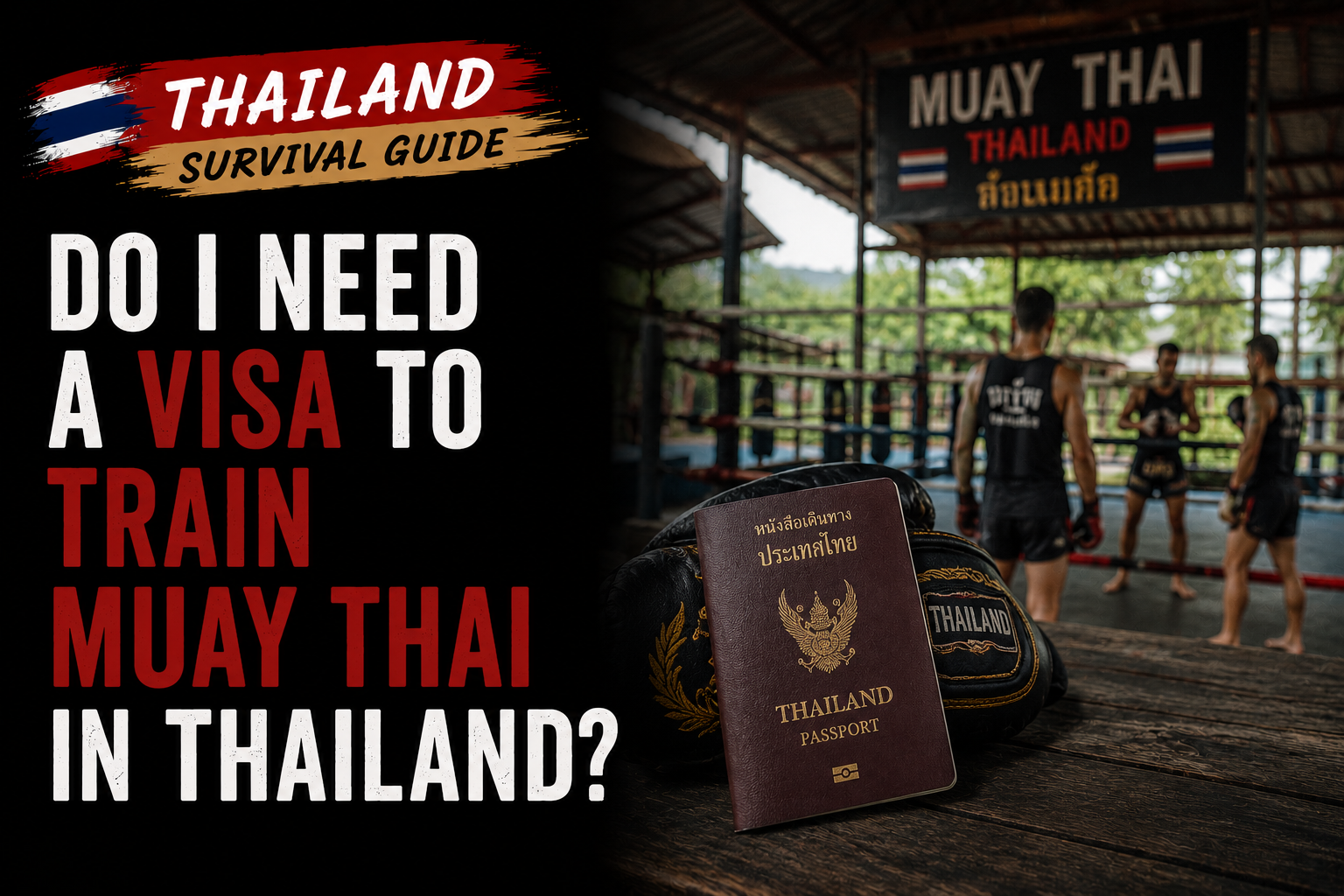 Do I Need a Visa to Train Muay Thai in Thailand?