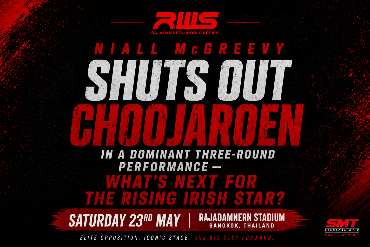 Niall McGreevy continues his rise through the RWS welterweight division