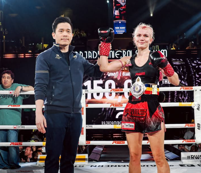 Marie Ruumet Crowned Inaugural Flyweight World Champion at Rajadamnern Stadium