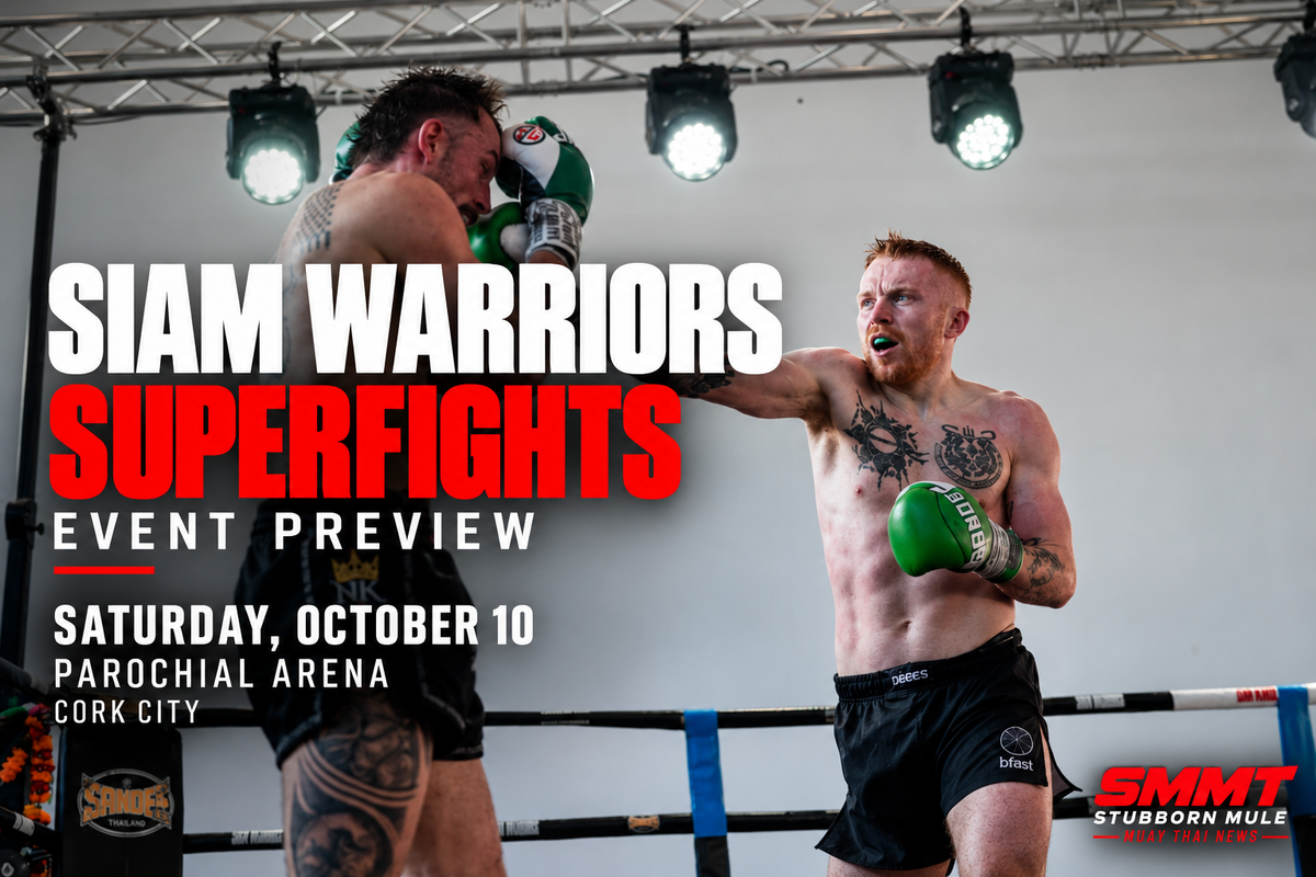Siam Warriors Superfights Preview: Stacked Cork Card Set for Saturday