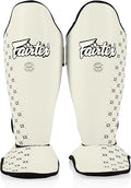 Fairtex Competition Muay Thai Shin Guards, SP5 white