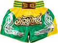 Thai - Boxing Shorts Green And Yellow