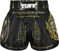 Tuff Muay Thai Shorts Sak Yant Black