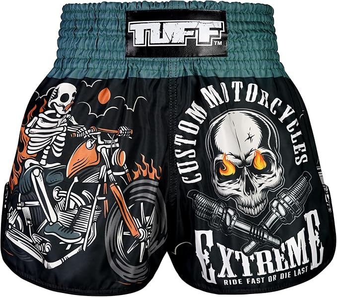 Tuff Muay Thai Shorts Motorcycle