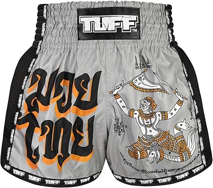Tuff Muay Thai Shorts Grey