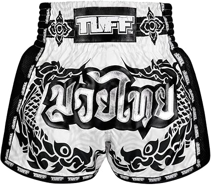 Tuff Muay Thai Shorts White