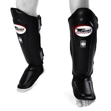 Twins Special Shin Pads SGL10 Black