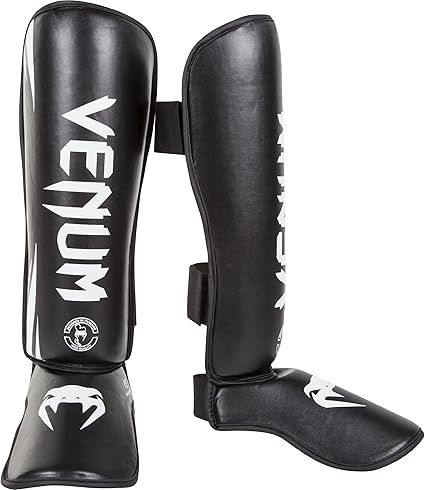 Venum Challenger Shin Guards Black/white