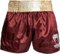Venum Muay Thai Shorts Burgundy and Gold