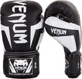 Venum Elite Boxing Gloves Black And White