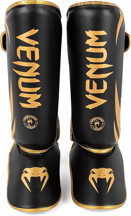 Venum Challenger Shin Guards Black/Gold